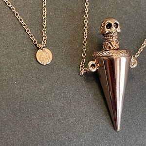 House of Harlow rose gold necklace